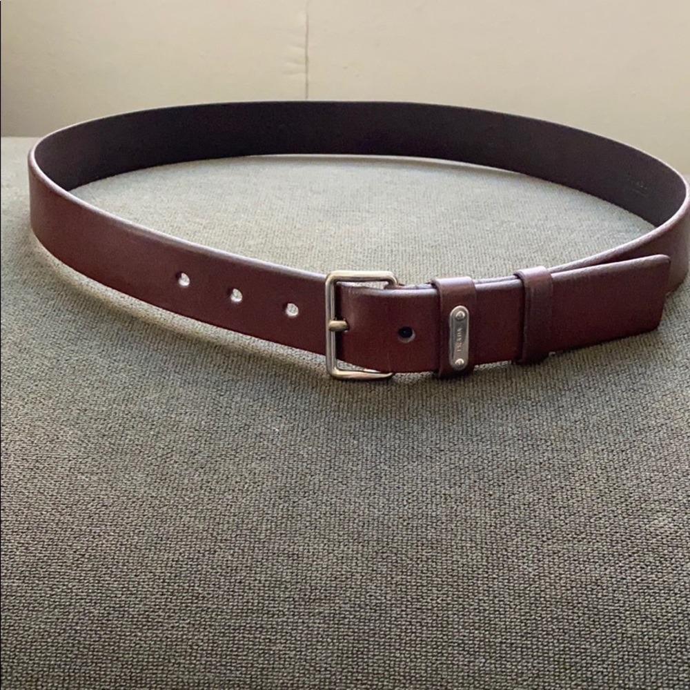 Men’s leather Prada belt